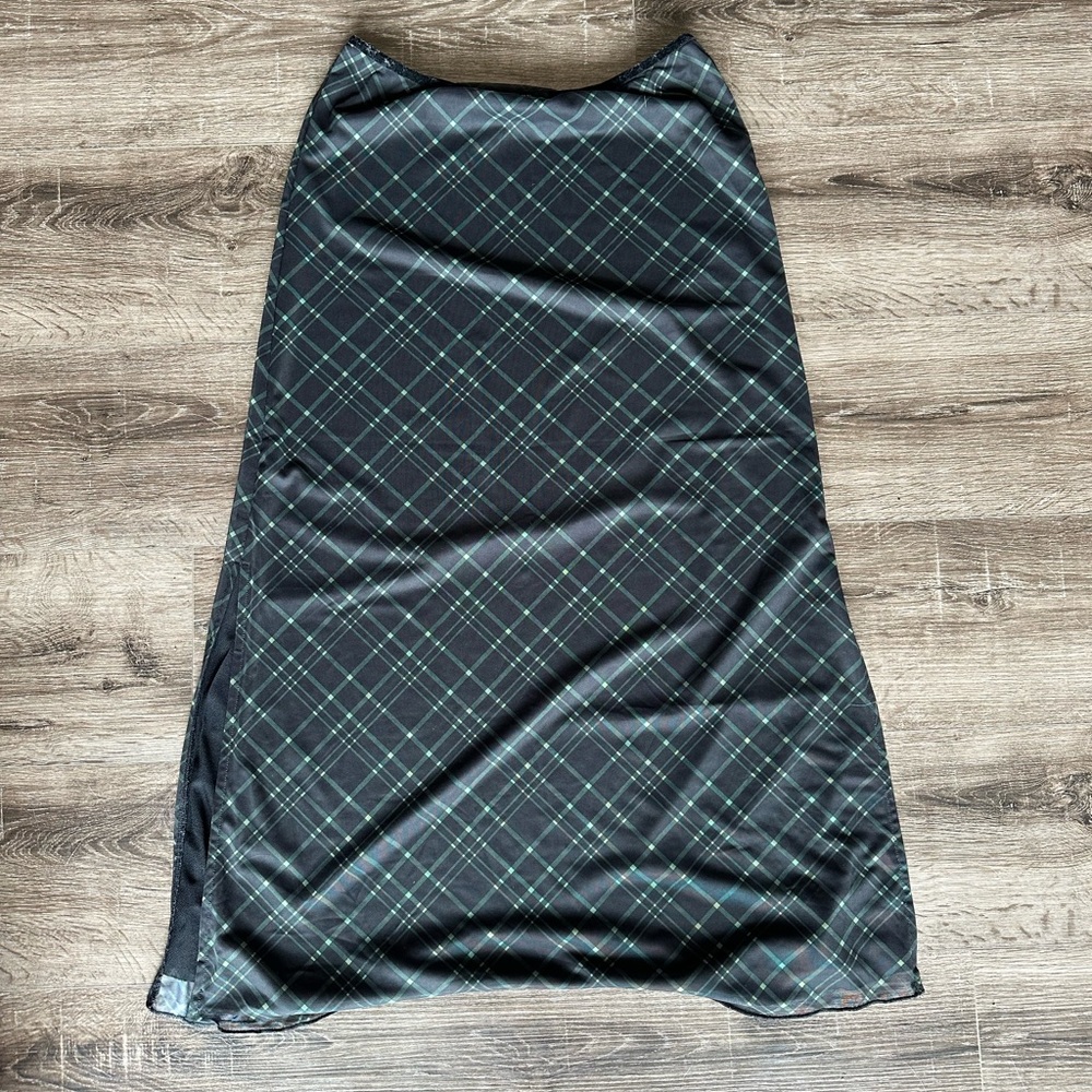 Forever 21 Plaid Maxi Skirt